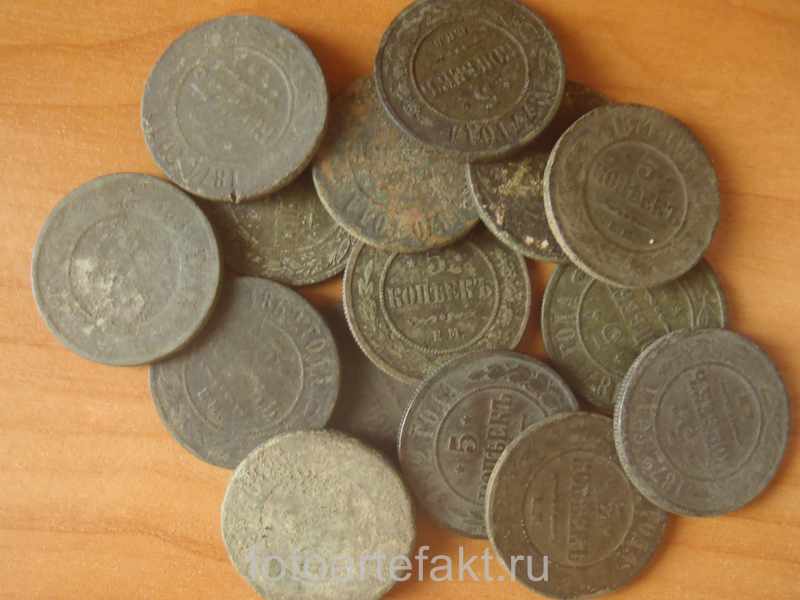 царская монета 5 копеек